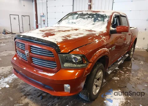2013 Ram 1500 Sport z USA, uszkodzony, nr VIN 1C6RR7MT4DS590425